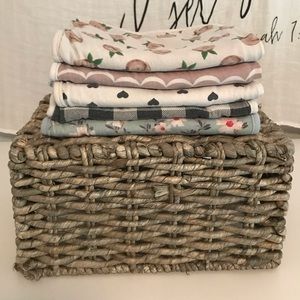 Copper Pearl Burp Cloth Assortment of 5